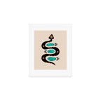 Southwestern Slither in Black Art Print Gallery Image 1