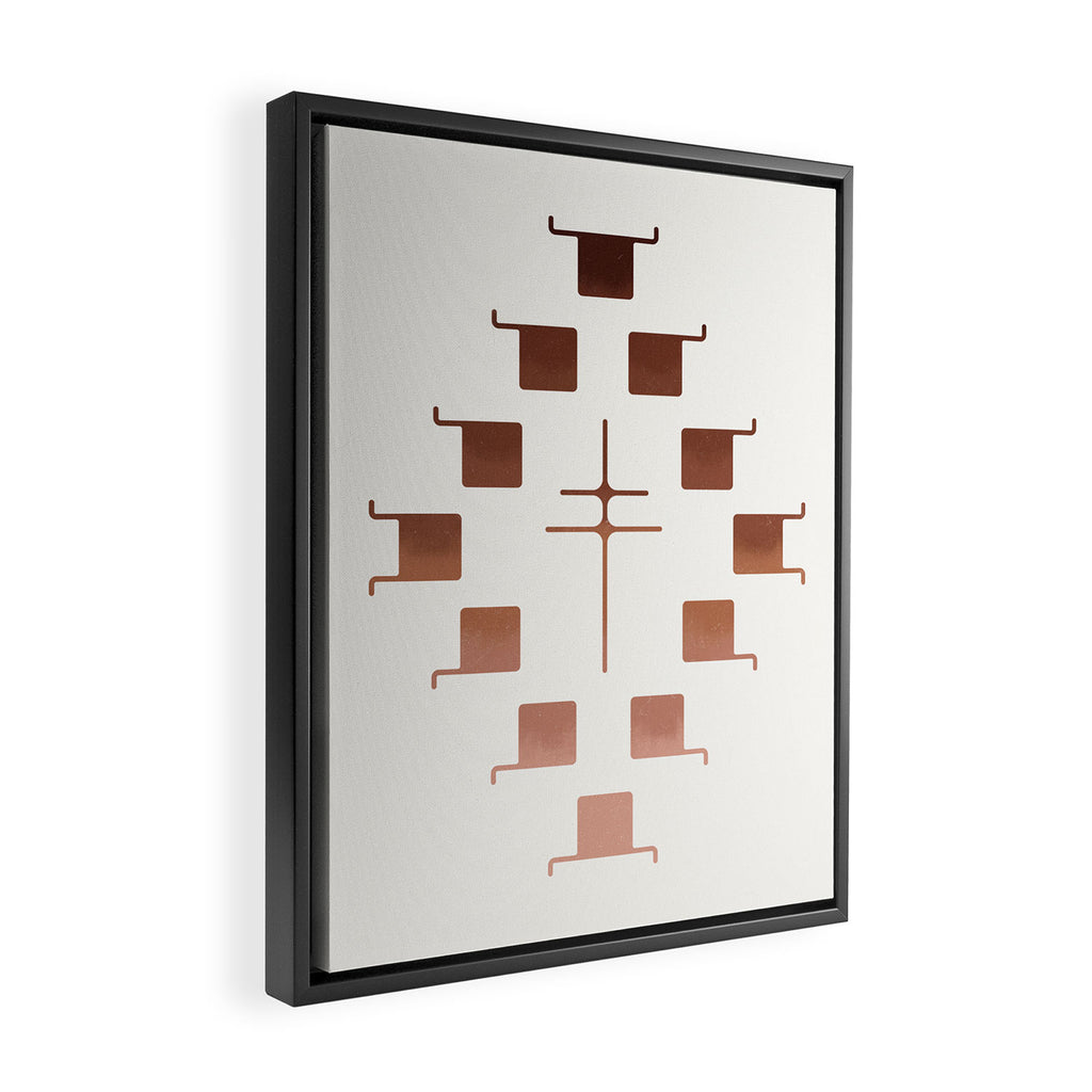 Southwestern Sunset Framed Canvas Print Gallery Image 2