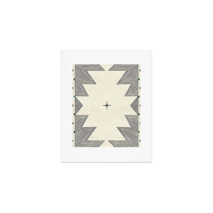Southwestern Trippy Tile Art Print Gallery Image 1