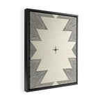 Southwestern Trippy Tile Framed Canvas Print Gallery Image 2