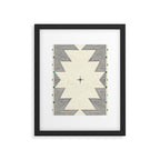 Southwestern Trippy Tile Framed Art Print Gallery Image 4