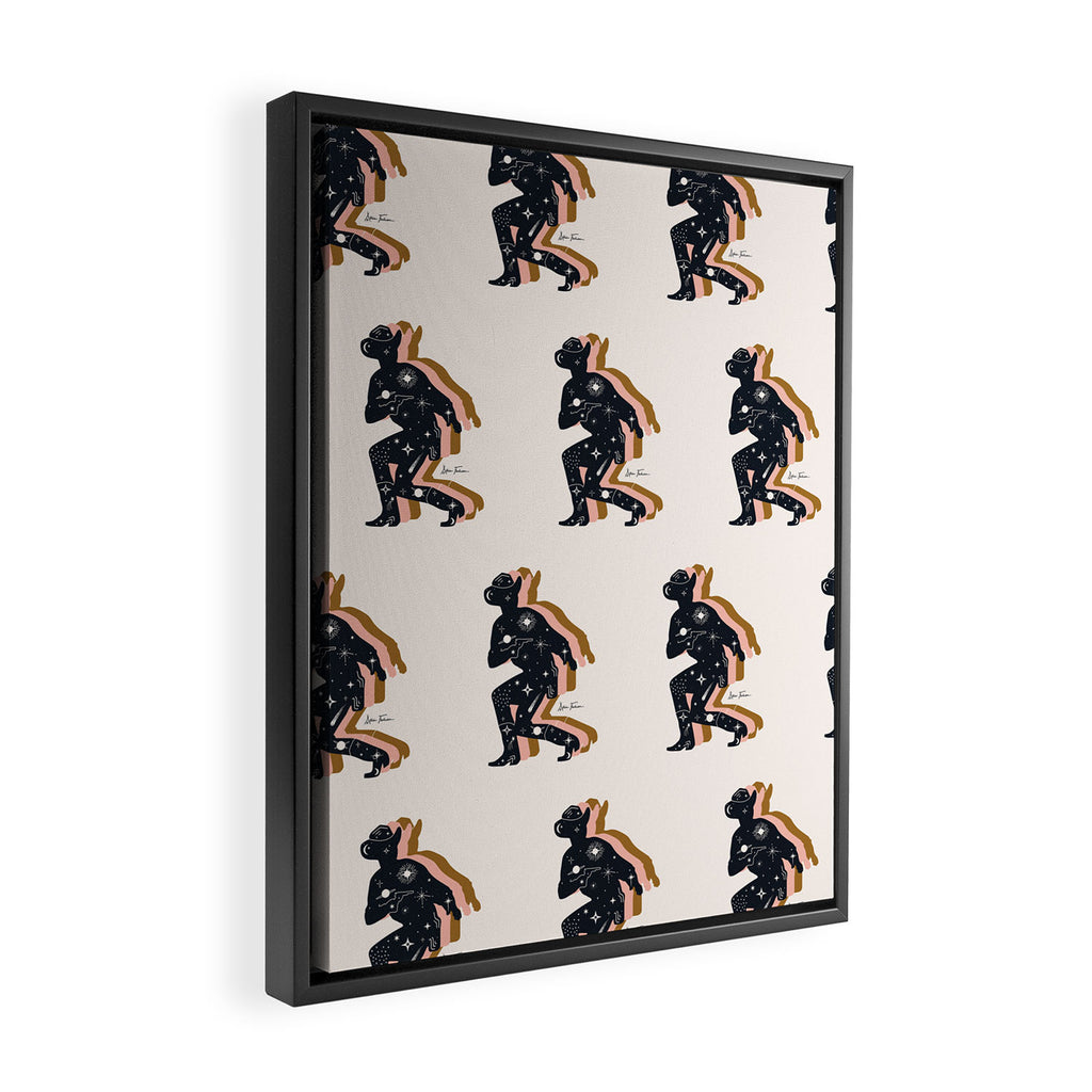 Space Cowboy  Framed Canvas Print Gallery Image 2