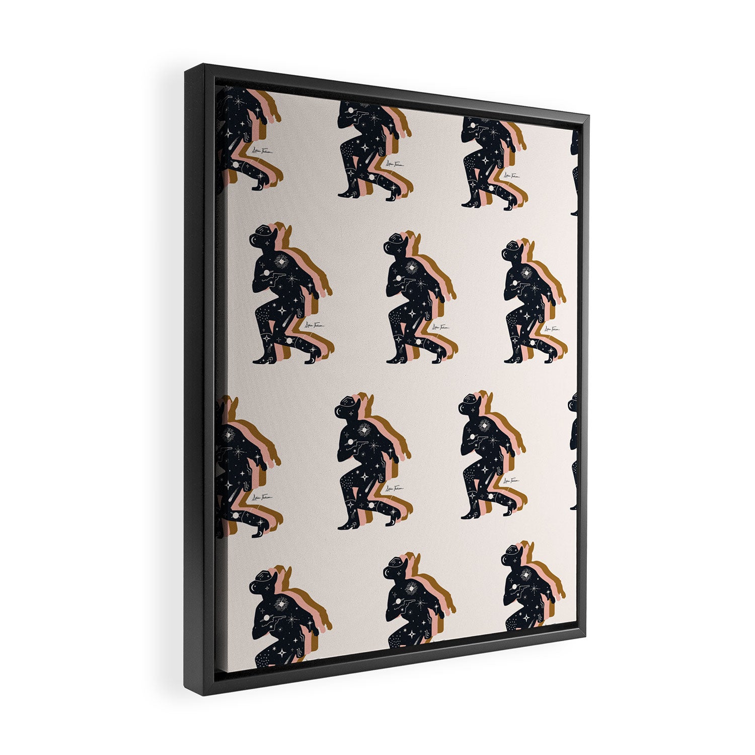 Space Cowboy  Framed Canvas Print Gallery Image 2