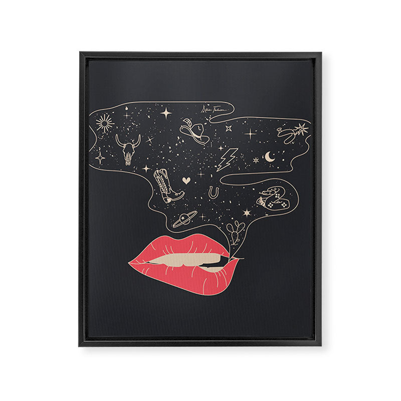 Talk Cowboy to Me Framed Canvas Print Gallery Image 8