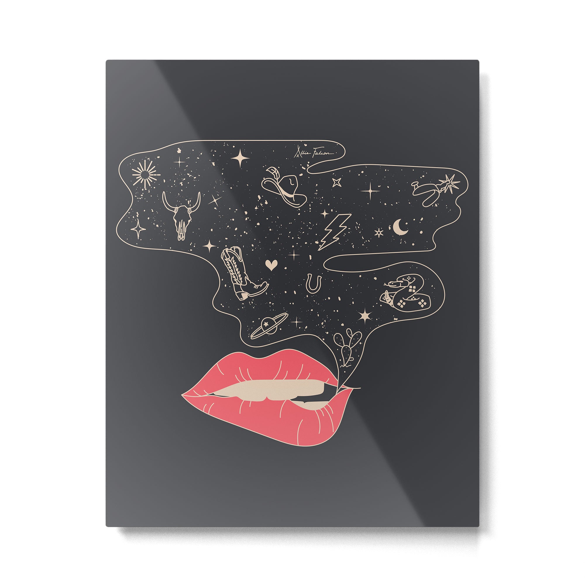 Talk Cowboy to Me Metal Print Gallery Image 6