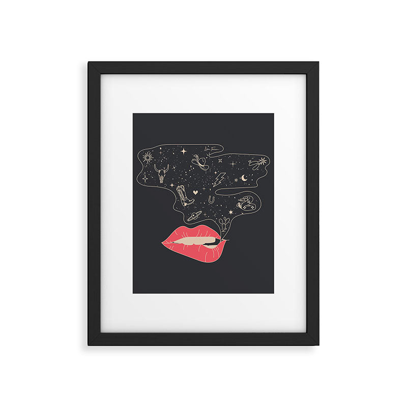 Talk Cowboy to Me Framed Art Print Gallery Image 4
