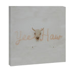 Yee Haw Cow Skull Canvas Print Gallery Image 3
