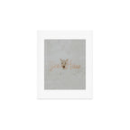 Yee Haw Cow Skull Art Print Gallery Image 1