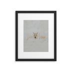 Yee Haw Cow Skull Framed Art Print Gallery Image 4