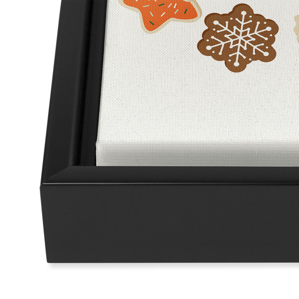 Christmas Cookies Framed Canvas Print Gallery Image 3