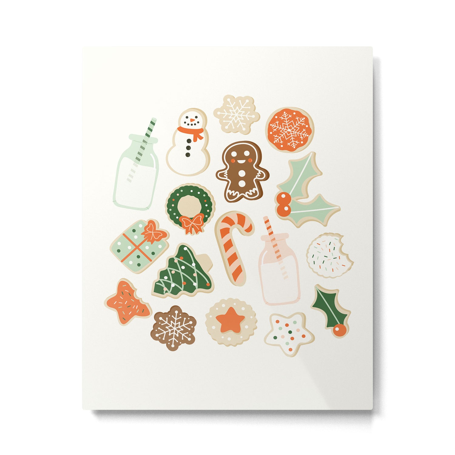 Christmas Cookies Metal Print Gallery Image 6