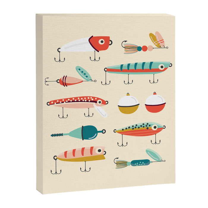 Fishing Lures Canvas Print Gallery Image 1