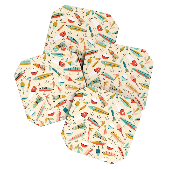 Fishing Lures Coaster Gallery Image 1