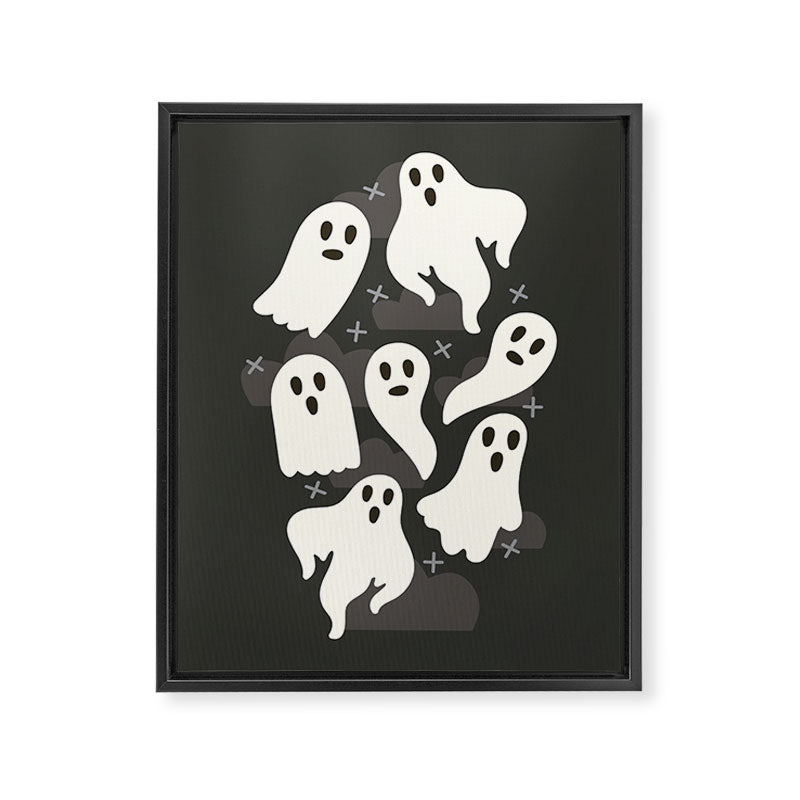 Ghosts Framed Canvas Print Gallery Image 8
