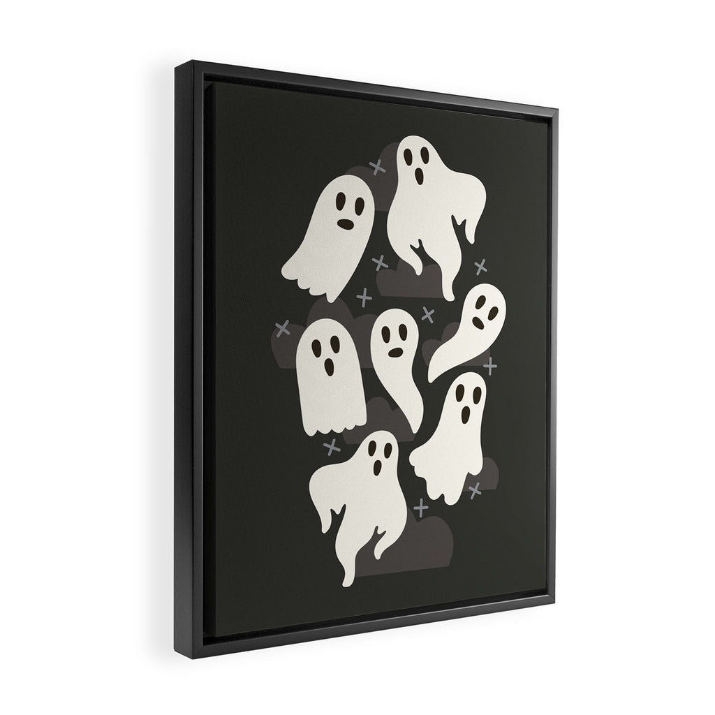 Ghosts Framed Canvas Print Gallery Image 2