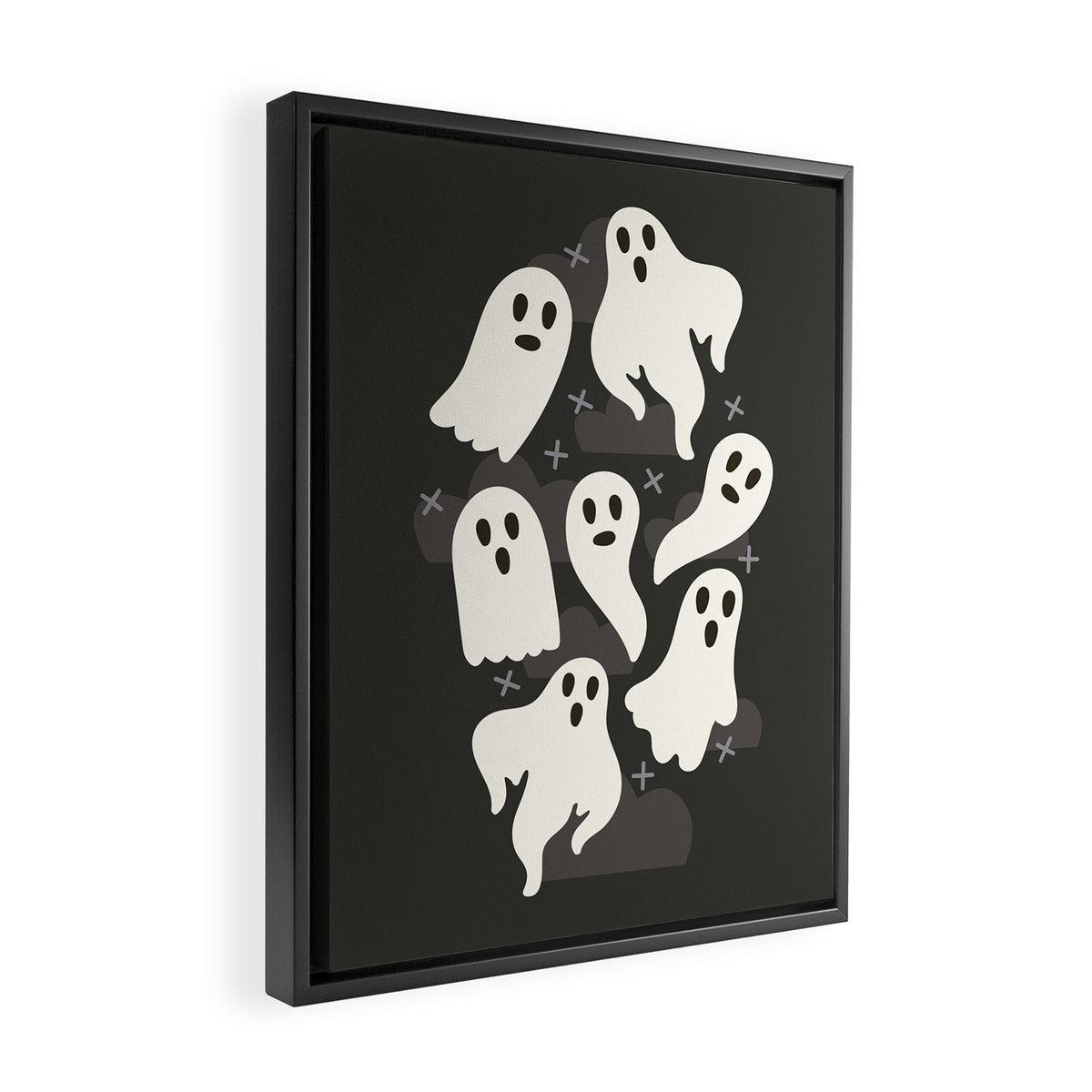 Ghosts Framed Canvas Print Gallery Image 2