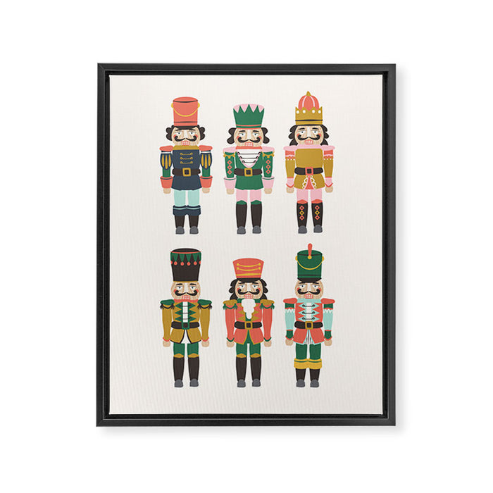 Nutcrackers Framed Canvas Print Gallery Image 1