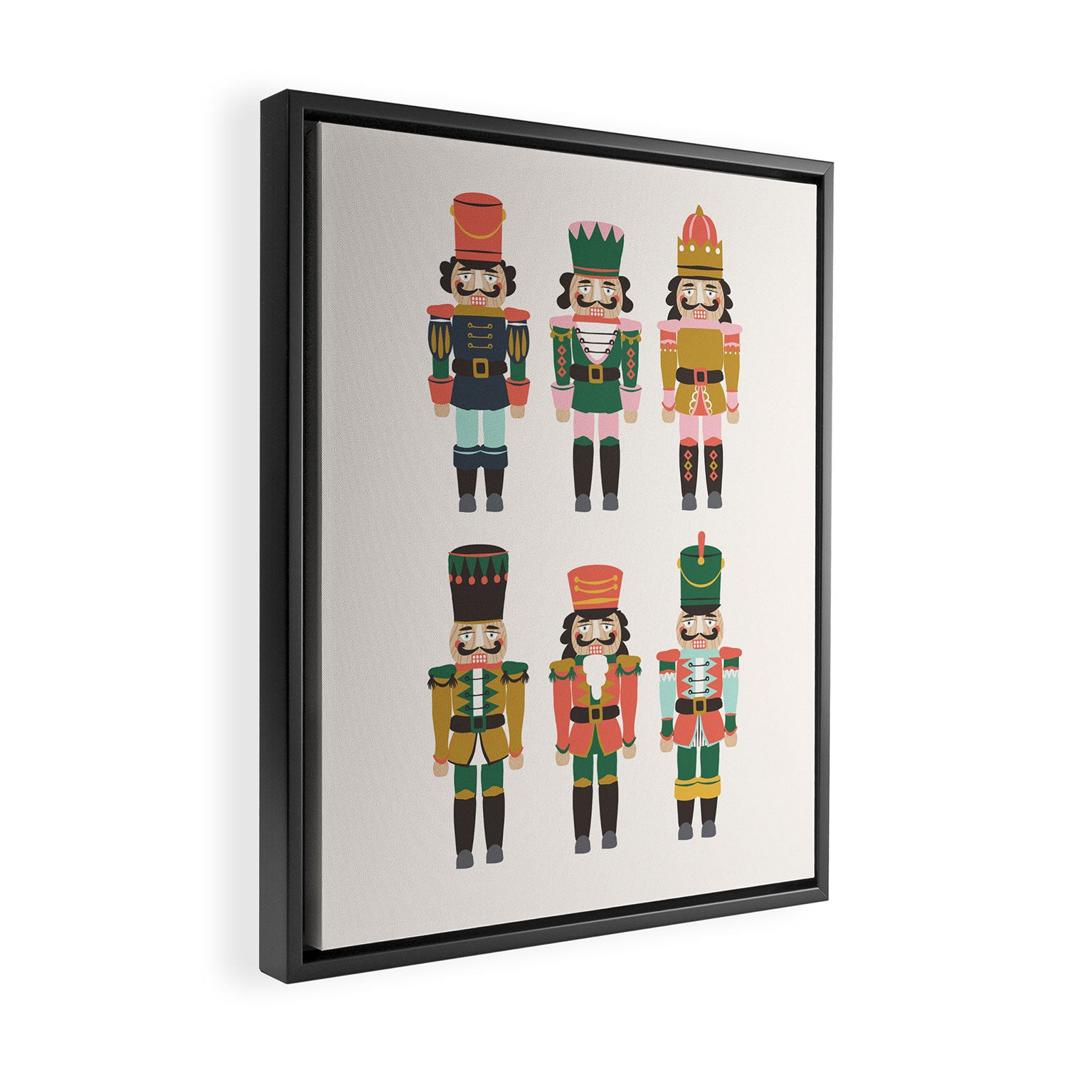 Nutcrackers Framed Canvas Print Gallery Image 2