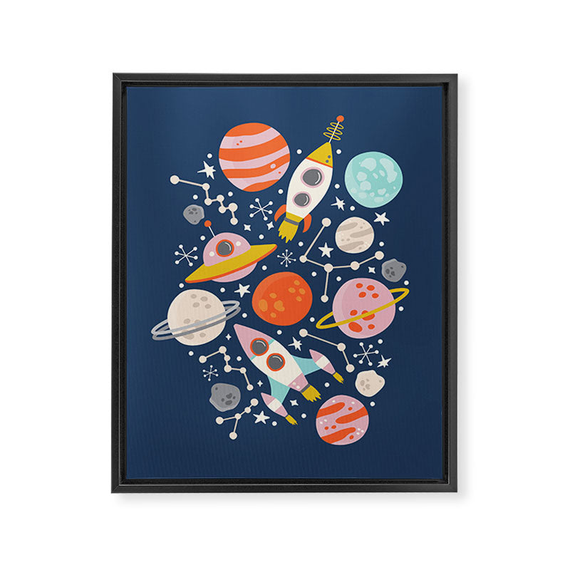 Space Framed Canvas Print Gallery Image 8