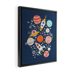 Space Framed Canvas Print Gallery Image 2