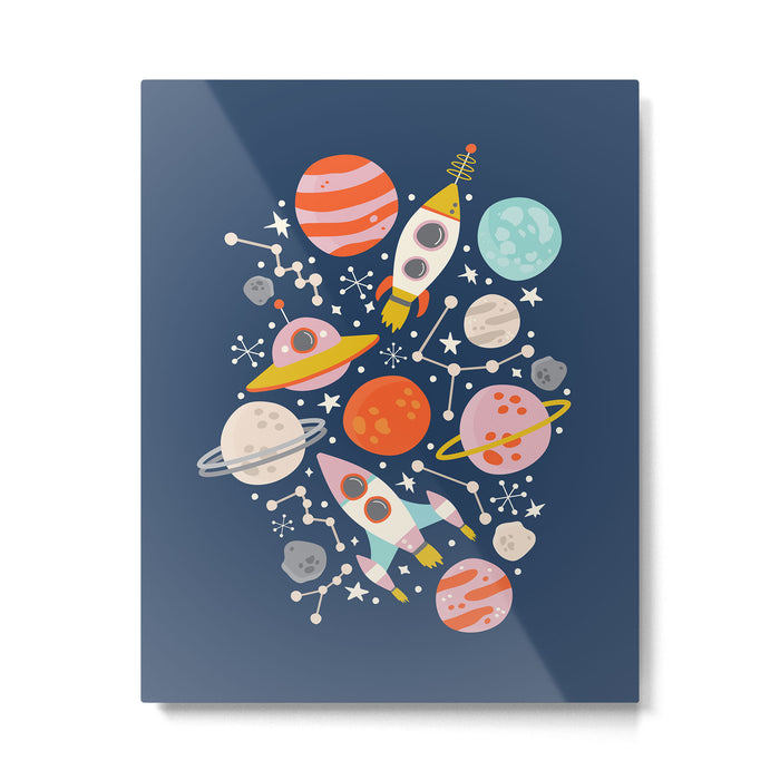 Space Metal Print Gallery Image 1
