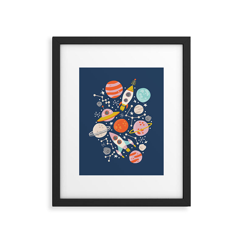 Space Framed Art Print Gallery Image 6