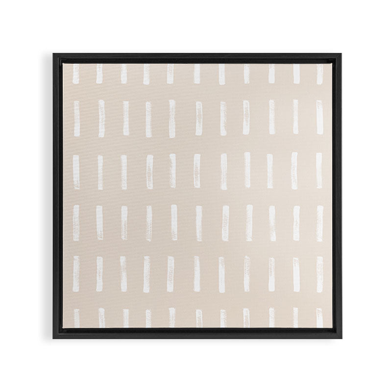 dash blush Framed Canvas Print Gallery Image 3