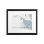 palm shadow Framed Art Print Gallery Image 5