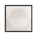 round Framed Canvas Print Gallery Image 3
