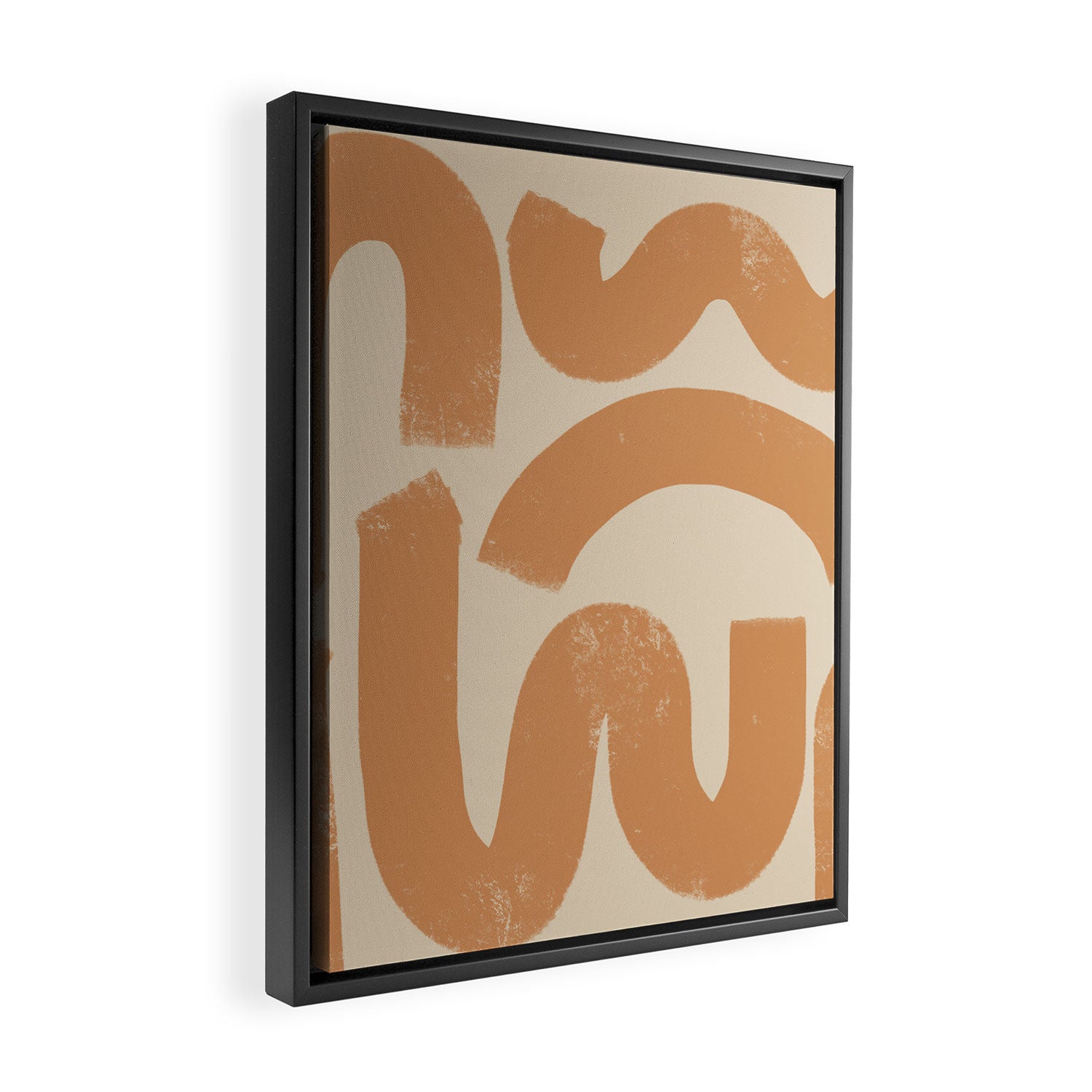 squig Framed Canvas Print Gallery Image 2