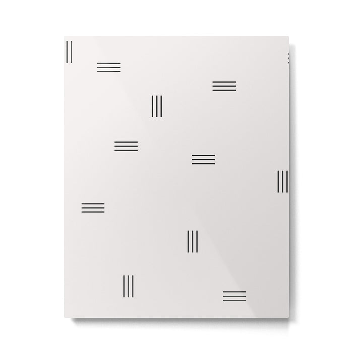 stripe Metal Print Gallery Image 1