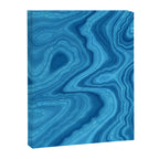 Blue Agate Texture 07 Canvas Print Gallery Image 8