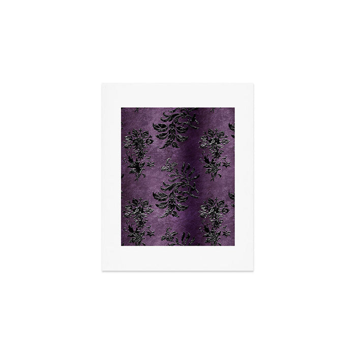 Embossed Black Velvet 03 Art Print Gallery Image 1