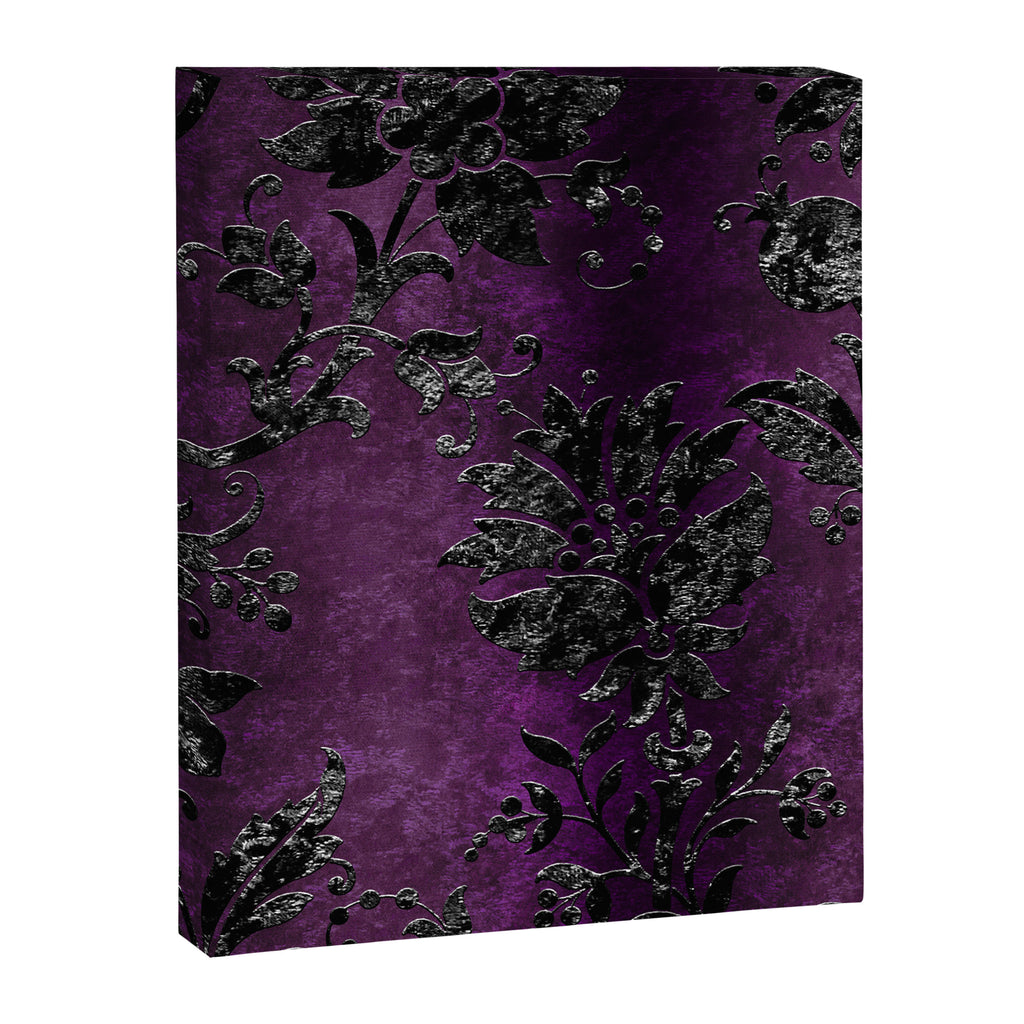 Embossed Black Velvet 04 Canvas Print Gallery Image 8