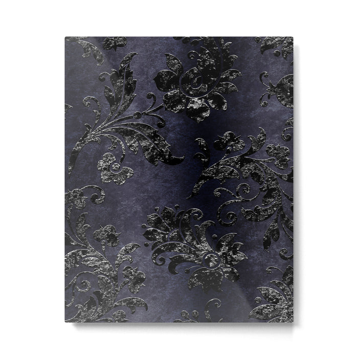 Embossed Black Velvet 05 Metal Print Gallery Image 1