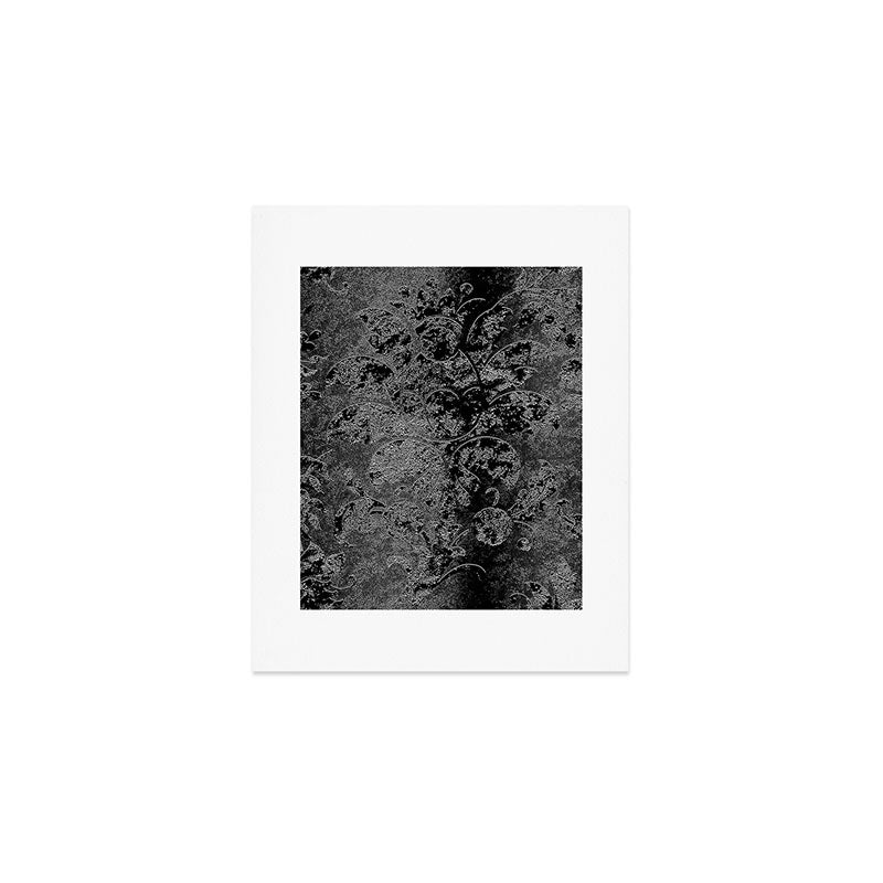 Embossed Black Velvet 09 Art Print Gallery Image 1