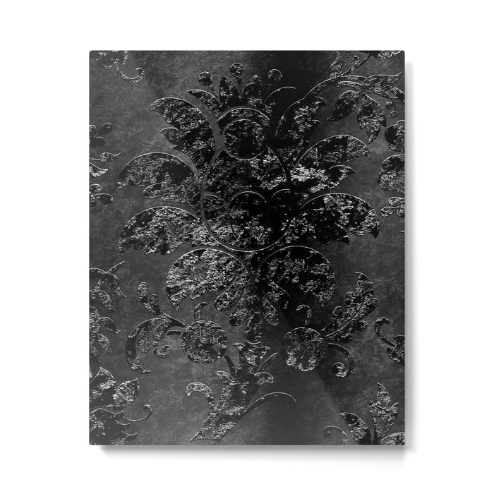 Embossed Black Velvet 09 Metal Print Gallery Image 1