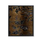 Embossed Black Velvet 10 Framed Canvas Print Gallery Image 8