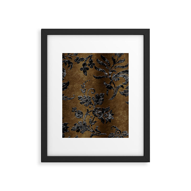 Embossed Black Velvet 10 Framed Art Print Gallery Image 6