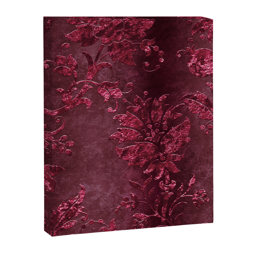 Embossed Claret Velvet 08 Canvas Print Gallery Image 8