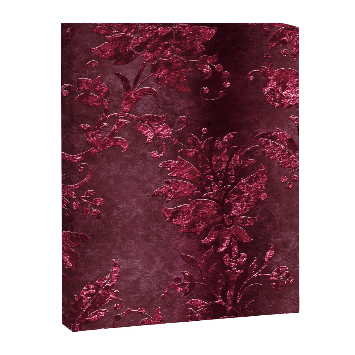 Embossed Claret Velvet 08 Canvas Print Gallery Image 8