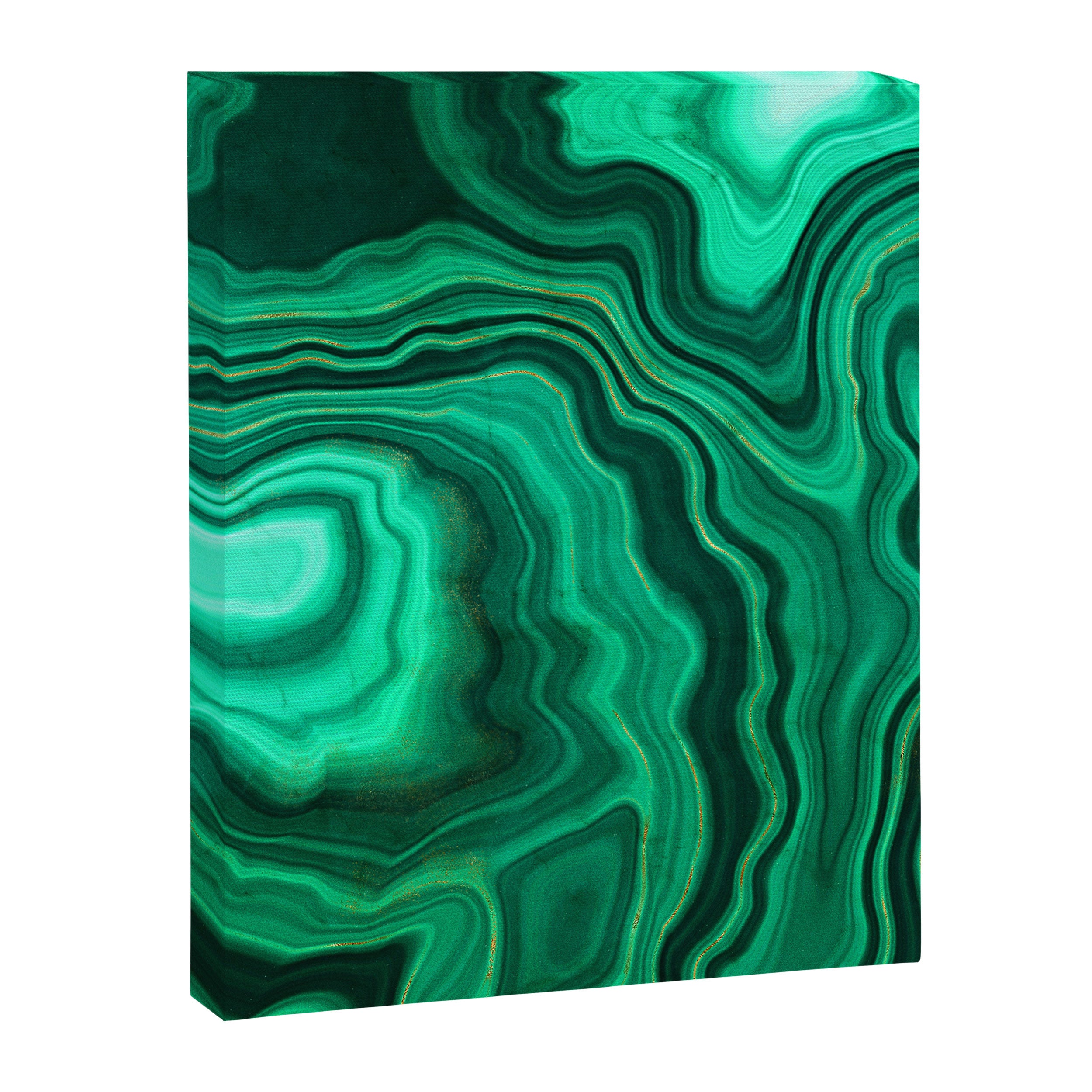 Malachite Texture 10 Canvas Print Gallery Image 8