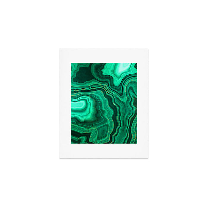 Malachite Texture 10 Art Print Gallery Image 1