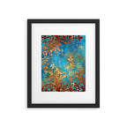 Ornament Rust Texture 02 Framed Art Print Gallery Image 6
