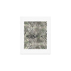 Zebra Print Art Print Gallery Image 1