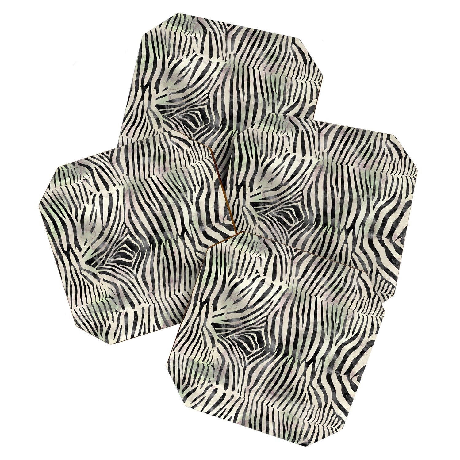 Zebra Print Coaster Gallery Image 1