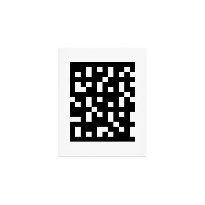 Abstract Video Game Art Print Gallery Image 1