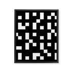 Abstract Video Game Framed Canvas Print Gallery Image 8