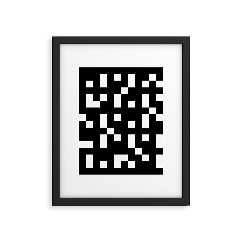 Abstract Video Game Framed Art Print Gallery Image 4
