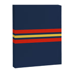 Akkorokamui - Classic Vintage Style Retro Stripes Canvas Print Gallery Image 8